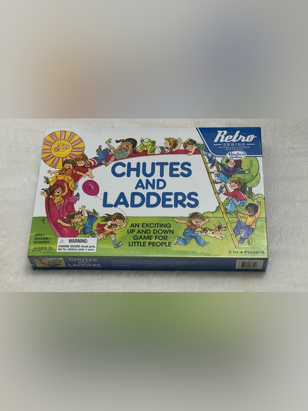 Chutes & Ladders Retro 1978 Edition Board Game – Sealed Hasbro